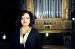 Antonella Ruggiero 2015 in the cathedral of Cremona