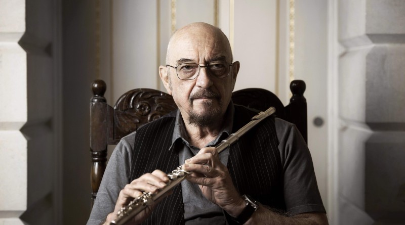 Ian Anderson photographed at his home 2021